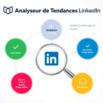 Optimisez votre stratégie LinkedIn avec notre Analyseur de Tendances : découvrez les sujets brûlants et boostez votre présence professionnelle en quelques clics.