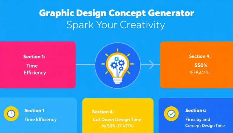 Unlock your design potential with our Graphic Design Concept Generator: 5 custom designs in minutes!