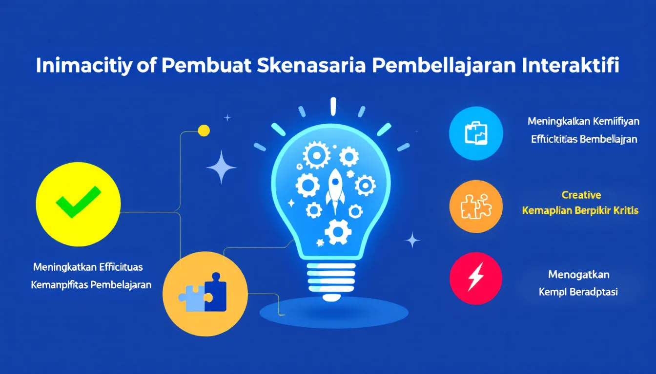 Tingkatkan efektivitas pembelajaran dengan Pembuat Skenario Pembelajaran Interaktif - mengubah konsep menjadi pengalaman belajar yang menarik dalam hitungan menit.