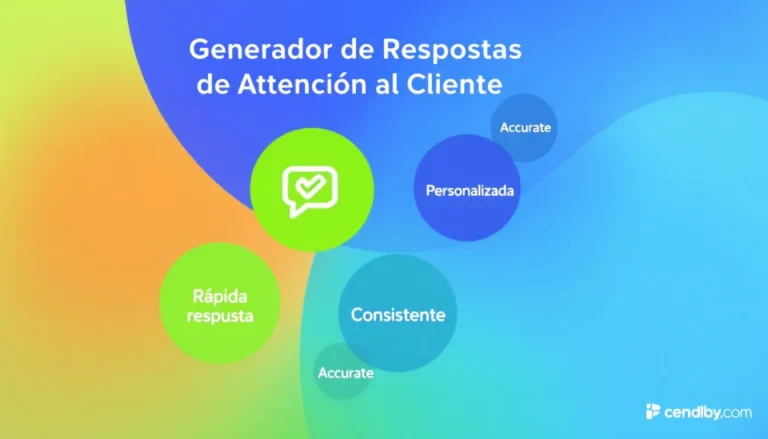 Optimiza tu atención al cliente con nuestro Generador de Respuestas: soluciones rápidas, profesionales y personalizadas al alcance de un clic.