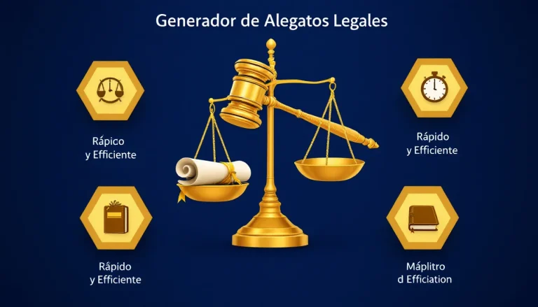 Revolucione su práctica legal con nuestro Generador de Alegatos Legales: transforme información específica del caso en argumentos persuasivos en minutos.