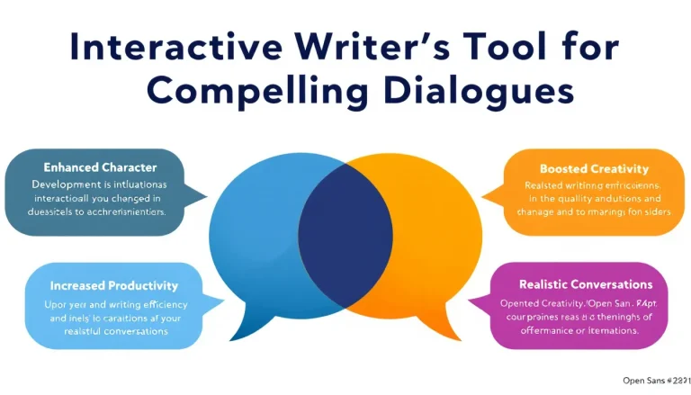 Revolutionize your writing process with our Interactive Writer's Tool - crafting compelling character dialogues has never been easier or more efficient.