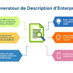 Créez une description d'entreprise percutante en quelques clics avec notre Générateur de Description d'Entreprise innovant.