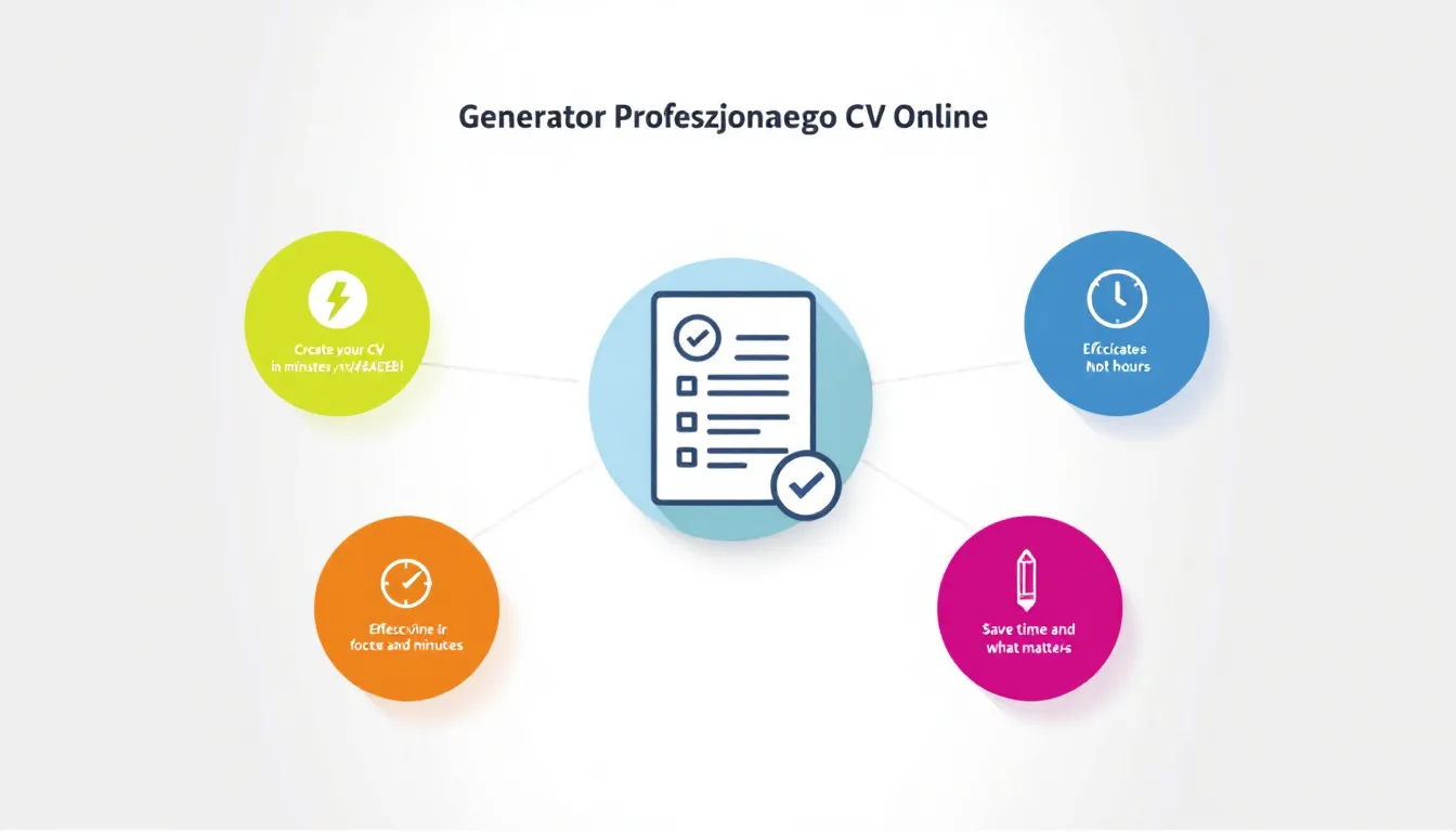 Stwórz idealne CV w kilka minut dzięki naszemu profesjonalnemu generatorowi online - Twoja przepustka do wymarzonej pracy!