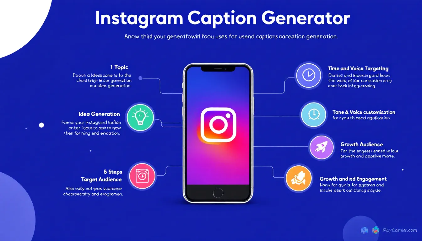 Elevate your Instagram game with our Caption Generator - transform your ideas into engaging, audience-tailored captions in seconds!