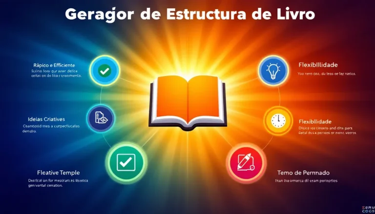 Revolucione seu processo de escrita com o Gerador de Estrutura de Livro - transforme suas ideias em um esboço profissional em minutos!