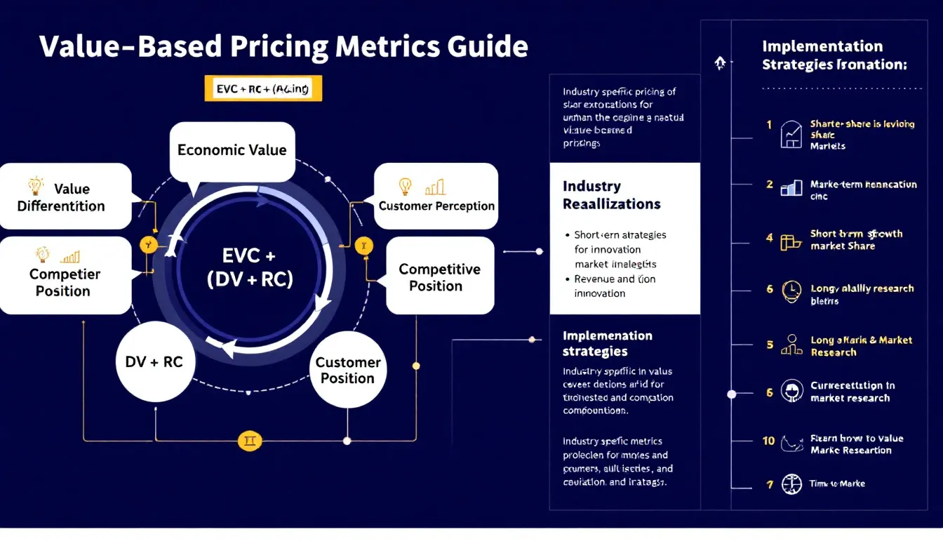 Master value-based pricing with our comprehensive guide - transform your pricing strategy by aligning product value with customer perception and market positioning.