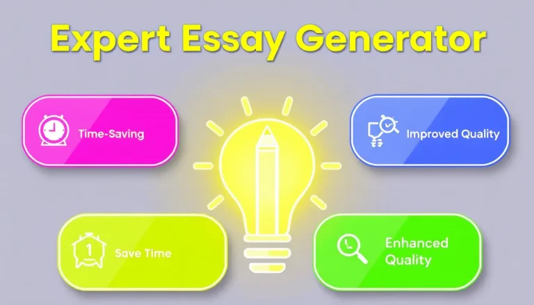 Revolutionize your writing process with our Expert Essay Generator - crafting well-researched, structured essays effortlessly in minutes.