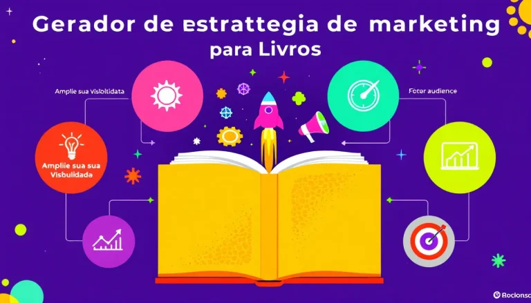 Impulsione as vendas do seu livro com o Gerador de Estratégia de Marketing para Livros - transformando ideias em campanhas eficazes em minutos.