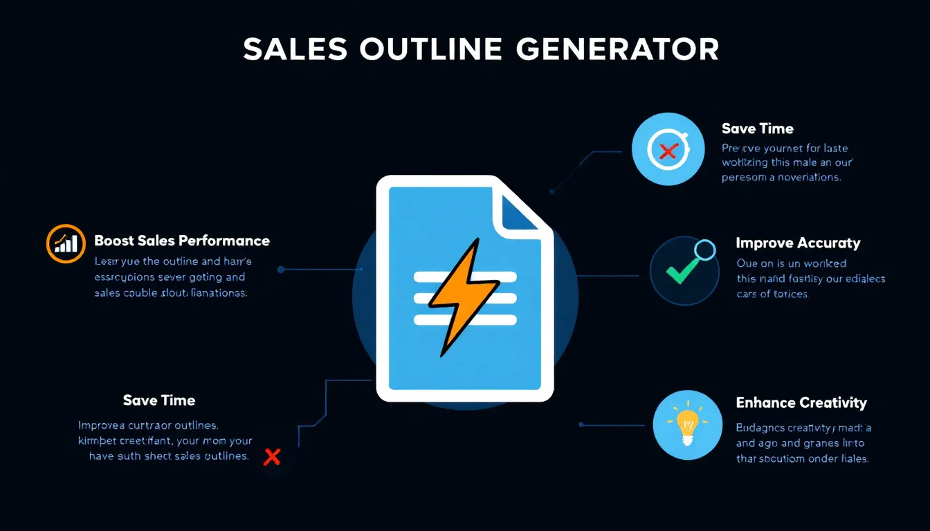 Revolutionize your sales approach with the Sales Outline Generator - create tailored, compelling pitches in minutes and dramatically boost your conversion rates.