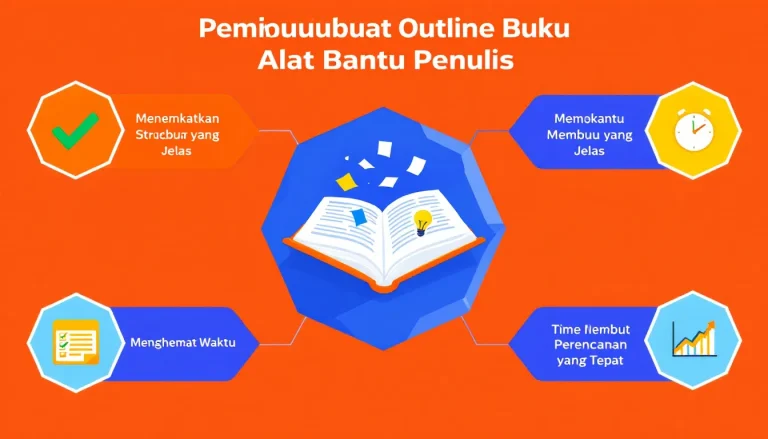 Tingkatkan efisiensi penulisan buku Anda dengan Alat Pembuat Outline Buku - mengubah ide menjadi struktur cerita yang solid dalam hitungan menit.