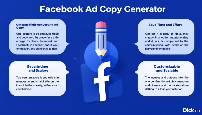 Revolutionize your Facebook marketing with our Ad Copy Generator - creating compelling, targeted ad content in minutes.