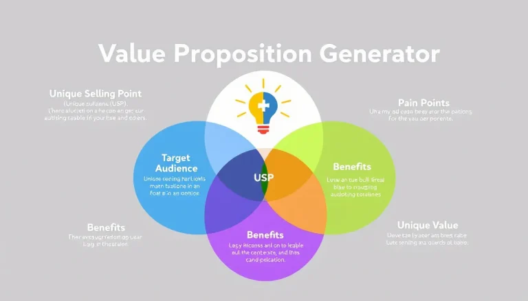 Revolutionize your marketing strategy with our Value Proposition Generator - transform product features into compelling customer benefits effortlessly.