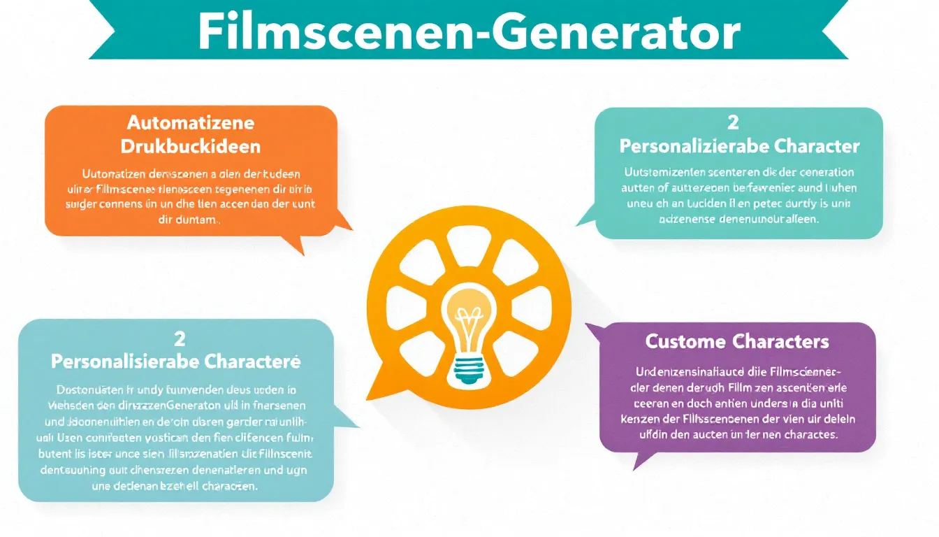 Entdecken Sie den Filmszenen-Generator: Ihr digitaler Assistent für kreatives Drehbuchschreiben und einzigartige Szenenentwicklung.