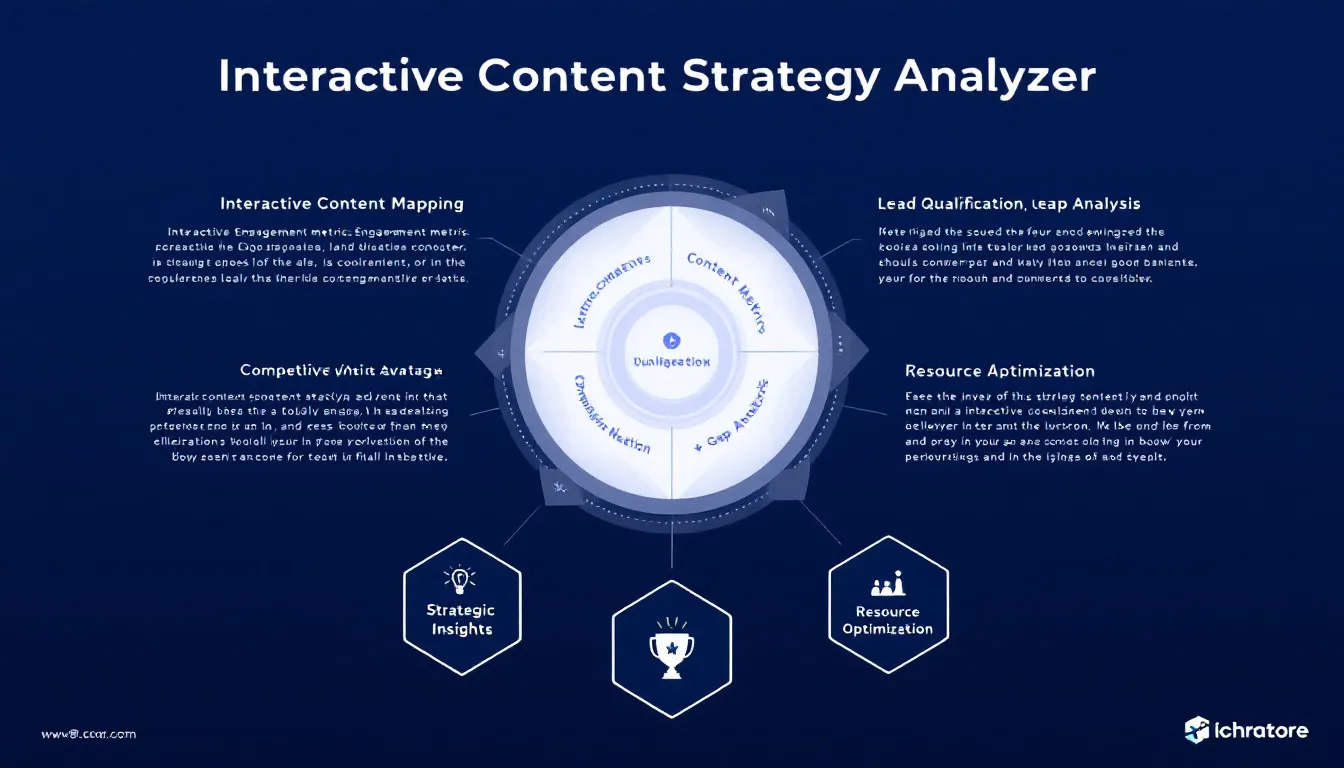 Transform your content strategy with our Interactive Content Analysis Tool - a comprehensive solution for competitive assessment and lead generation optimization.