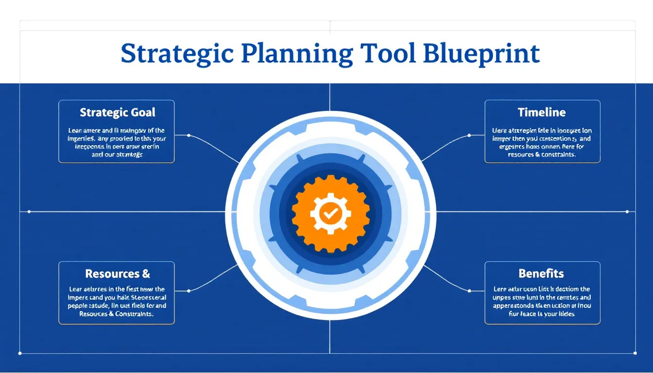 Transform complex business objectives into actionable strategies with our comprehensive Strategic Planning Tool - your digital companion for professional strategy development.