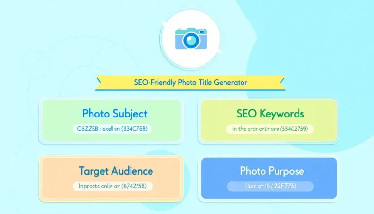 Boost your online visibility with our SEO-Friendly Photo Title Generator - the ultimate tool for photographers and content creators to optimize image titles effortlessly.