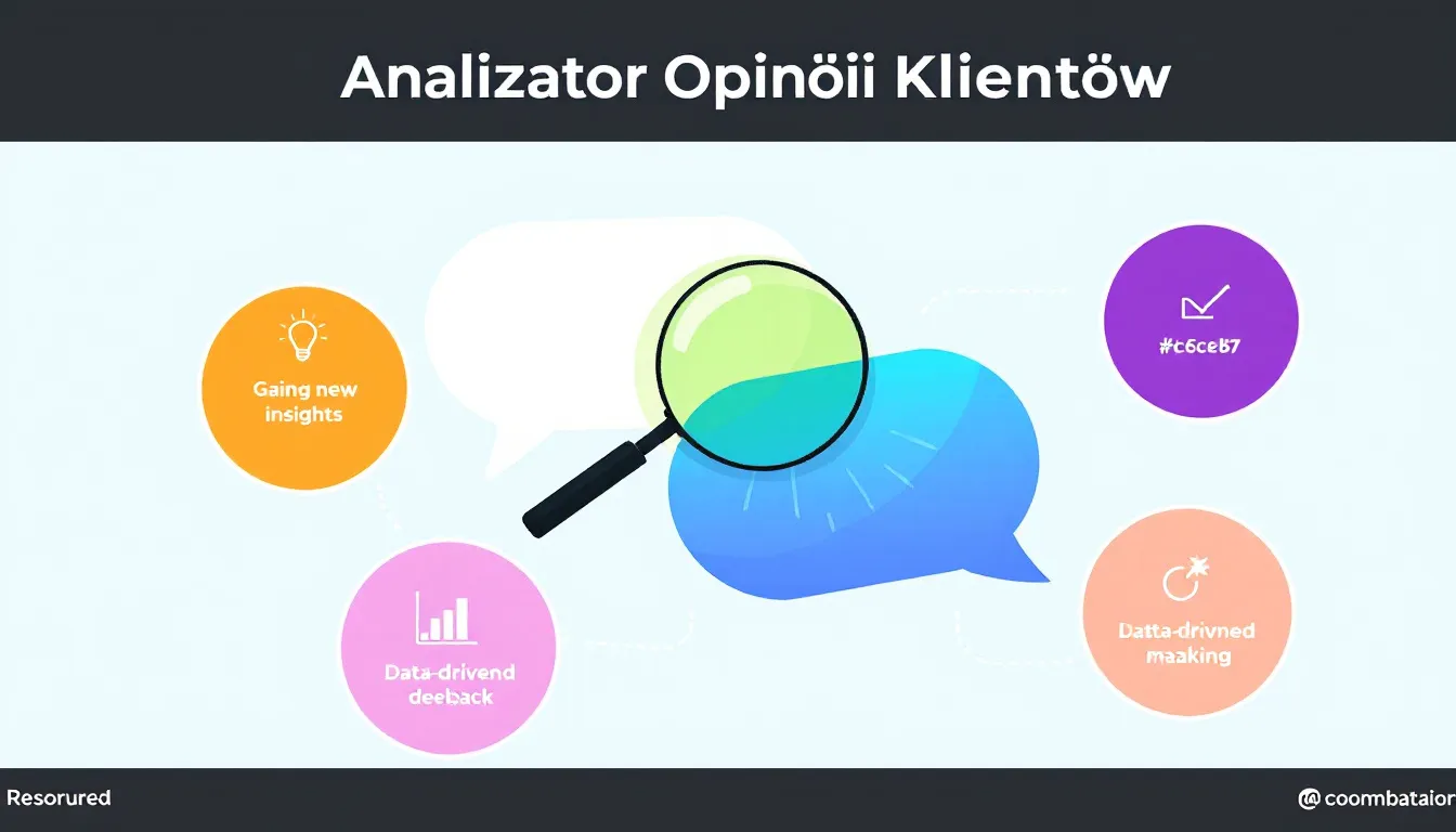 Odkryj potencjał opinii klientów z Analizatorem Opinii Klientów - zaawansowane narzędzie do błyskawicznej analizy i interpretacji feedbacku.