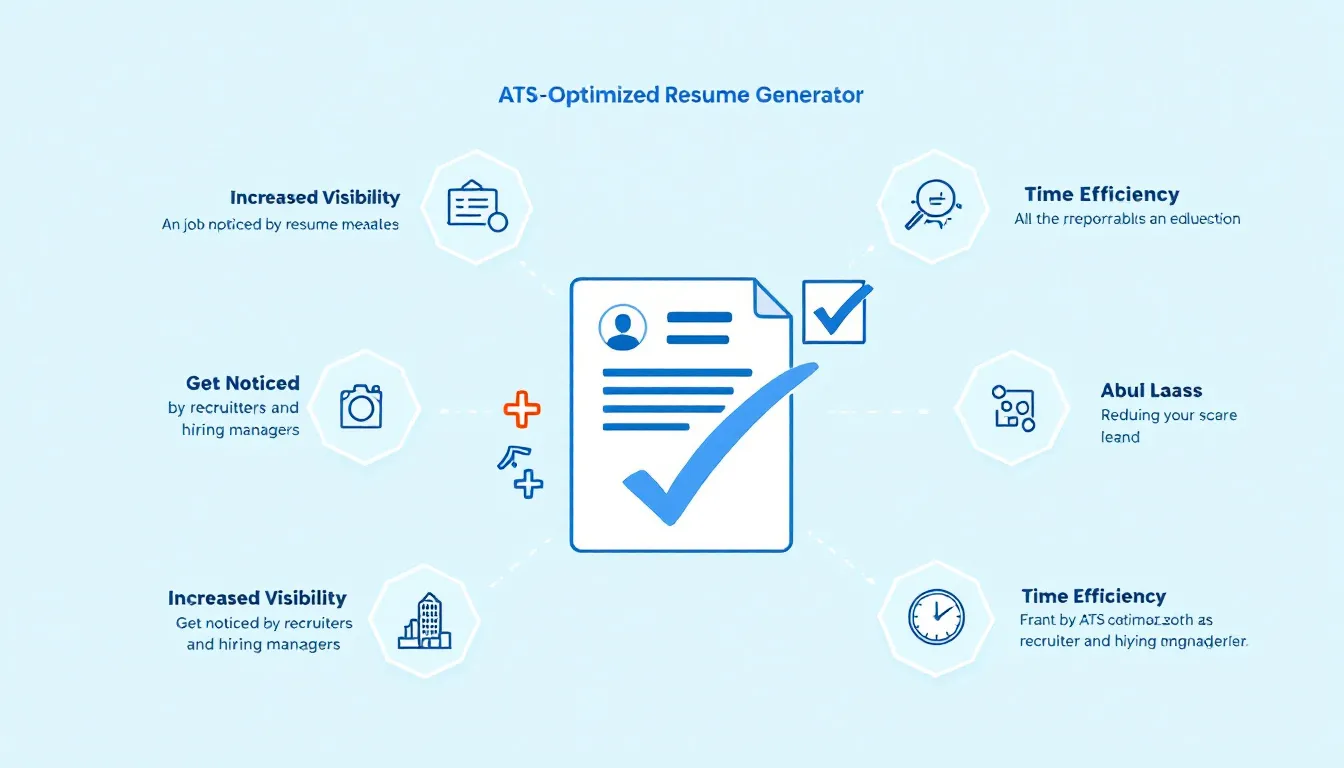 Revolutionize your job search with our ATS-Optimized Resume Generator - crafting tailored, impactful resumes that beat the bots and impress hiring managers.