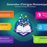 Découvrez le Générateur d'Intrigues Romanesques : votre allié créatif pour concevoir des histoires captivantes en quelques clics !