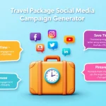 Revolutionize your travel marketing with our Travel Package Social Media Campaign Generator - transforming your packages into engaging, platform-specific content in minutes.