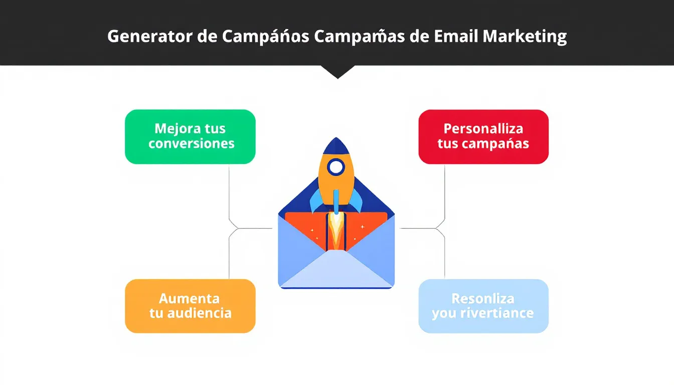 Potencia tus estrategias de marketing con nuestro Generador de Campañas de Email Marketing: crea contenido persuasivo y personalizado en minutos.