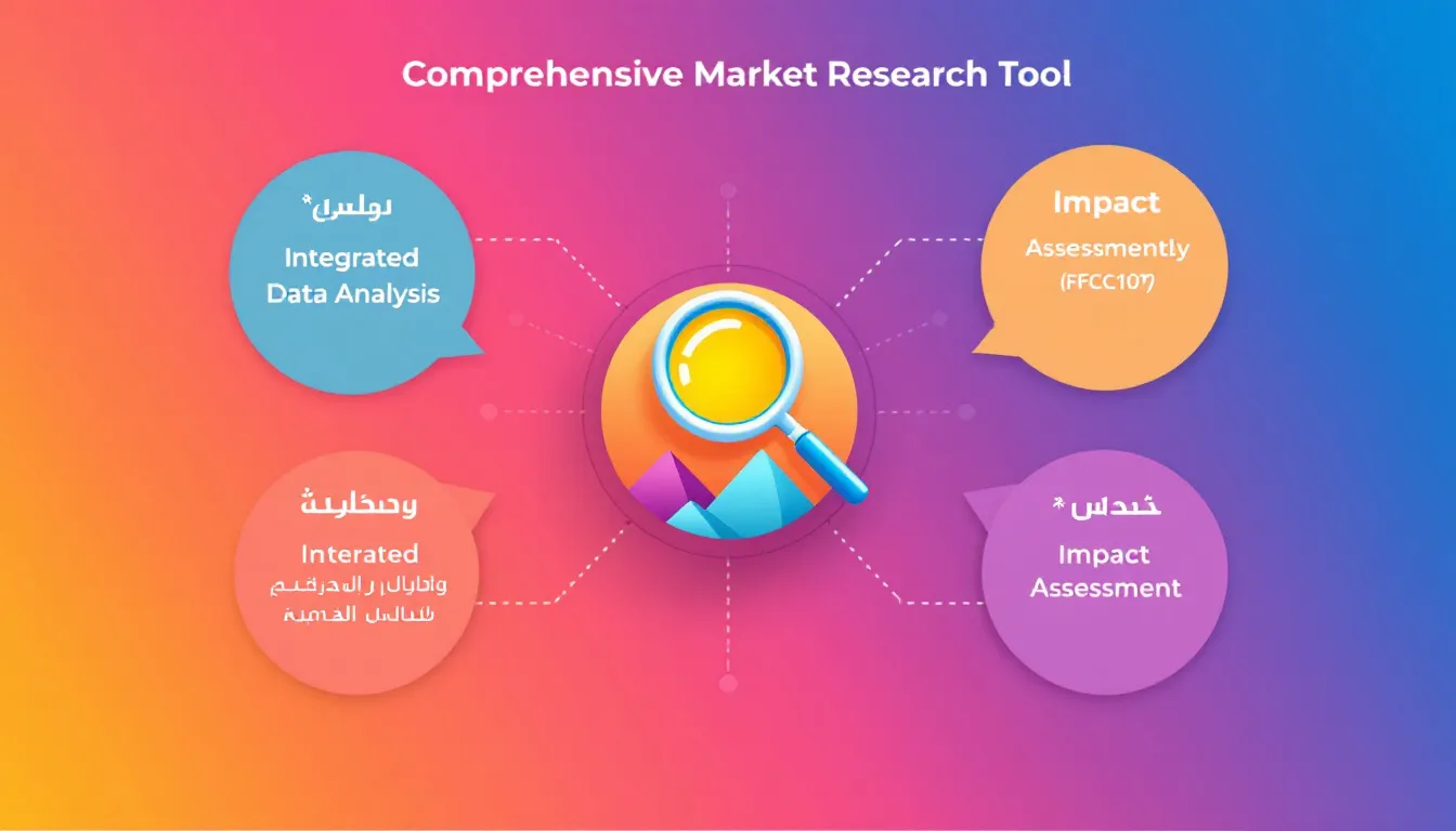 اكتشف قوة التحليل السوقي الشامل مع أداتنا المبتكرة لبحث السوق - حول البيانات إلى استراتيجيات ذكية في دقائق.