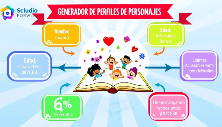 Descubre nuestra herramienta innovadora para crear personajes infantiles cautivadores y significativos en minutos.