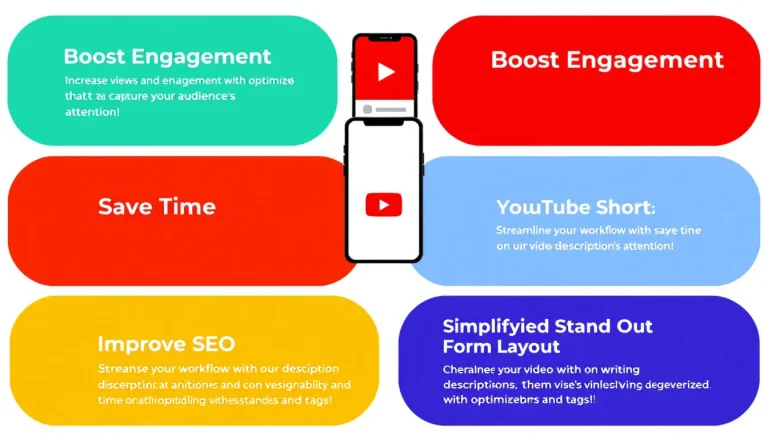 Boost your YouTube Shorts visibility with our Description Generator - crafting SEO-optimized, engaging descriptions in seconds.