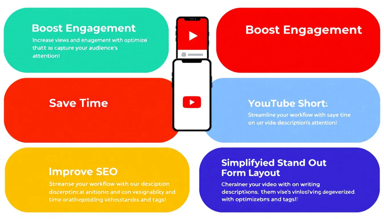 Boost your YouTube Shorts visibility with our Description Generator - crafting SEO-optimized, engaging descriptions in seconds.