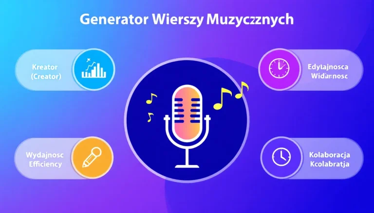 Odkryj magię słów z naszym Generatorem Wierszy Muzycznych - narzędziem, które łączy poezję, muzykę i emocje w unikalny sposób.