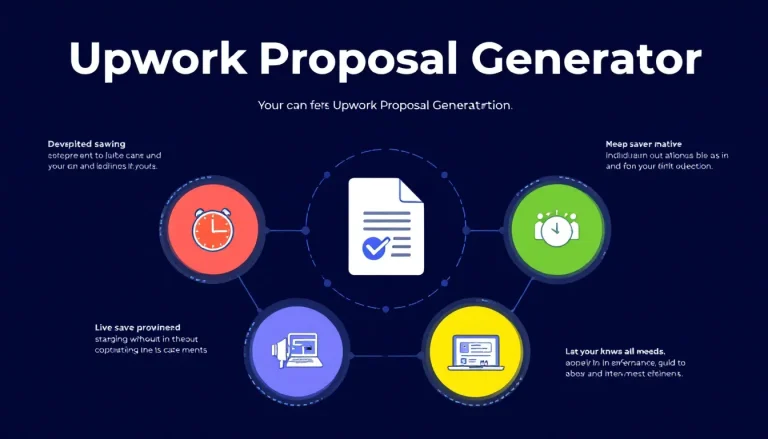 Revolutionize your Upwork success with our Proposal Generator - create tailored, professional proposals in minutes and stand out from the competition.