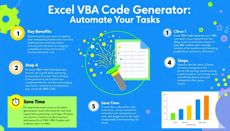 Revolutionize your Excel workflow with our VBA Code Generator - transforming complex tasks into automated solutions without coding expertise.