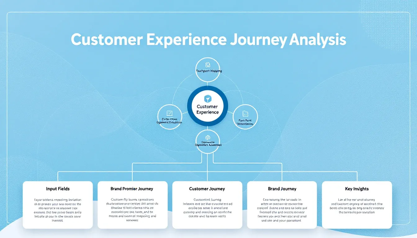 Comprehensive guide to analyzing and optimizing customer experience across all brand touchpoints using our innovative Customer Experience Journey Analysis tool.