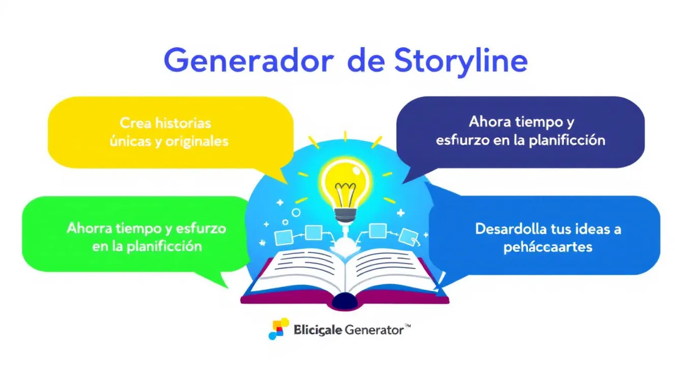 Desbloquea tu creatividad literaria con nuestro Generador de Storyline para Novelas de Ficción - transformando ideas en tramas cautivadoras en segundos.