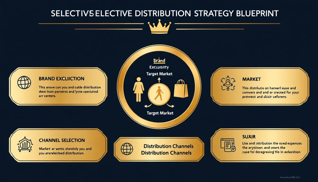 Master the art of selective distribution with our comprehensive strategy blueprint - balancing brand exclusivity with optimal market presence for luxury and premium brands.