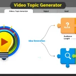 Revolutionize your video content creation with our Video Topic Generator - transforming your ideas into engaging, tailored topics in seconds.