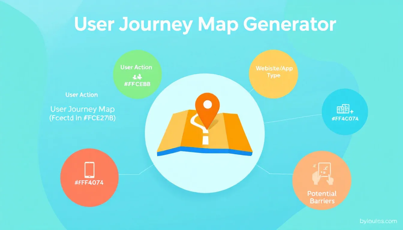 Revolutionize your UX design process with our User Journey Map Generator - create comprehensive, insightful user journey maps in minutes.