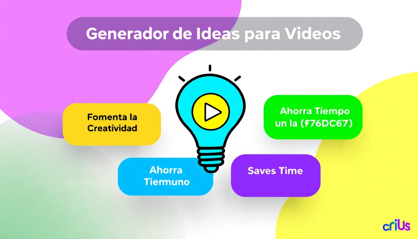 Desbloquea tu creatividad con nuestro Generador de Ideas para Videos: transforma conceptos en contenido cautivador en segundos.