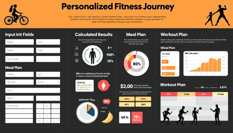 Unlock your fitness potential with our Comprehensive Fitness and Nutrition Planner infographic, offering personalized guidance for your health journey.