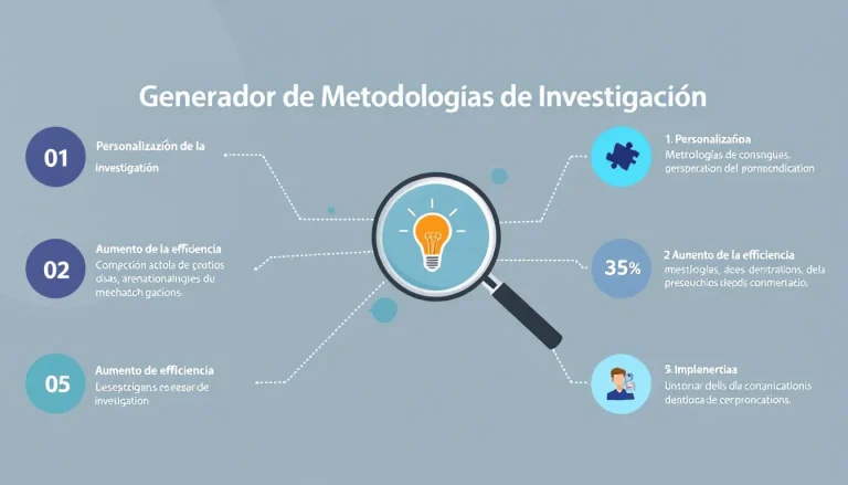 Optimiza tu investigación académica con nuestro Generador de Metodologías: transforma tus ideas en estrategias de estudio sólidas en minutos.