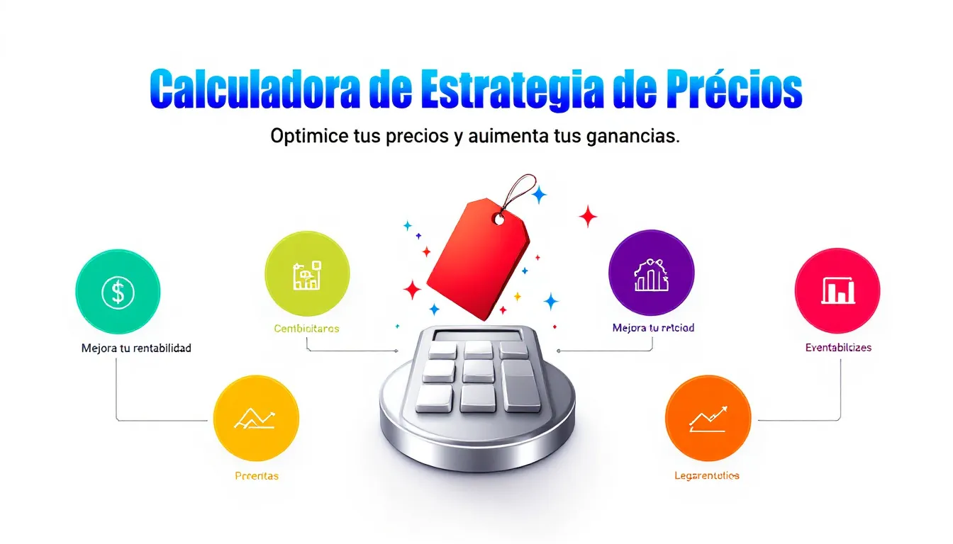 Optimiza tu estrategia de precios con nuestra Calculadora de Estrategia de Precios: la herramienta esencial para maximizar la rentabilidad y competitividad de tu negocio.