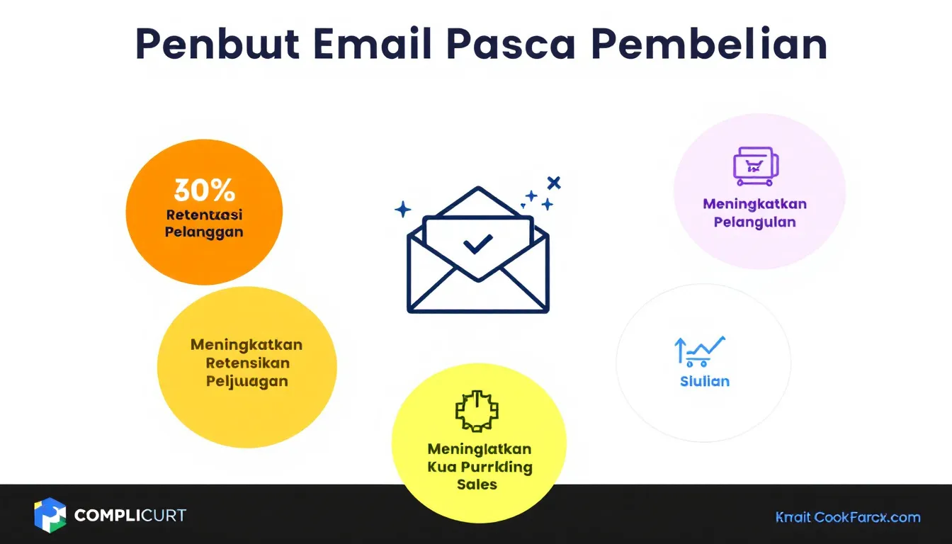 Optimalkan komunikasi pasca pembelian dan tingkatkan loyalitas pelanggan dengan Pembuat Email Pasca Pembelian yang inovatif dan mudah digunakan.