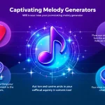 Unleash your musical creativity with the Captivating Melody Generator - transforming your ideas into professionally crafted melodies in minutes.