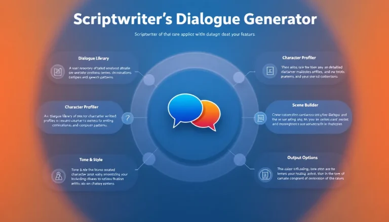 Revolutionize your scriptwriting process with the Scriptwriter's Dialogue Generator - craft authentic, engaging character conversations in minutes.