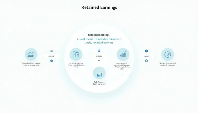 Demystifying retained earnings: A visual guide to calculating and understanding this crucial financial metric for businesses of all sizes.