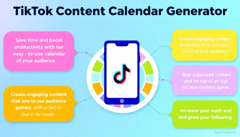 Revolutionize your TikTok strategy with our Content Calendar Generator - transforming your ideas into a structured, engaging content plan in minutes.