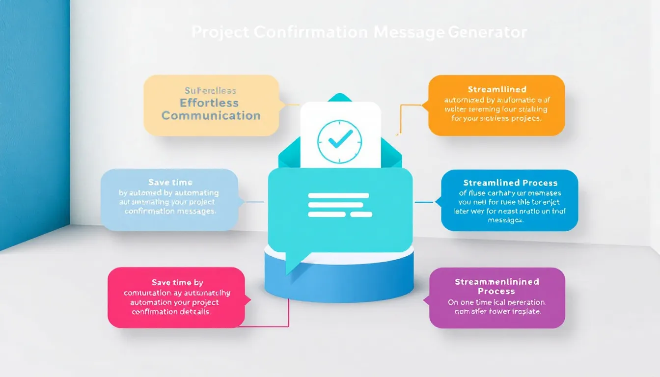 Streamline your freelance workflow with the Project Confirmation Message Generator - creating clear, professional client communications in minutes.