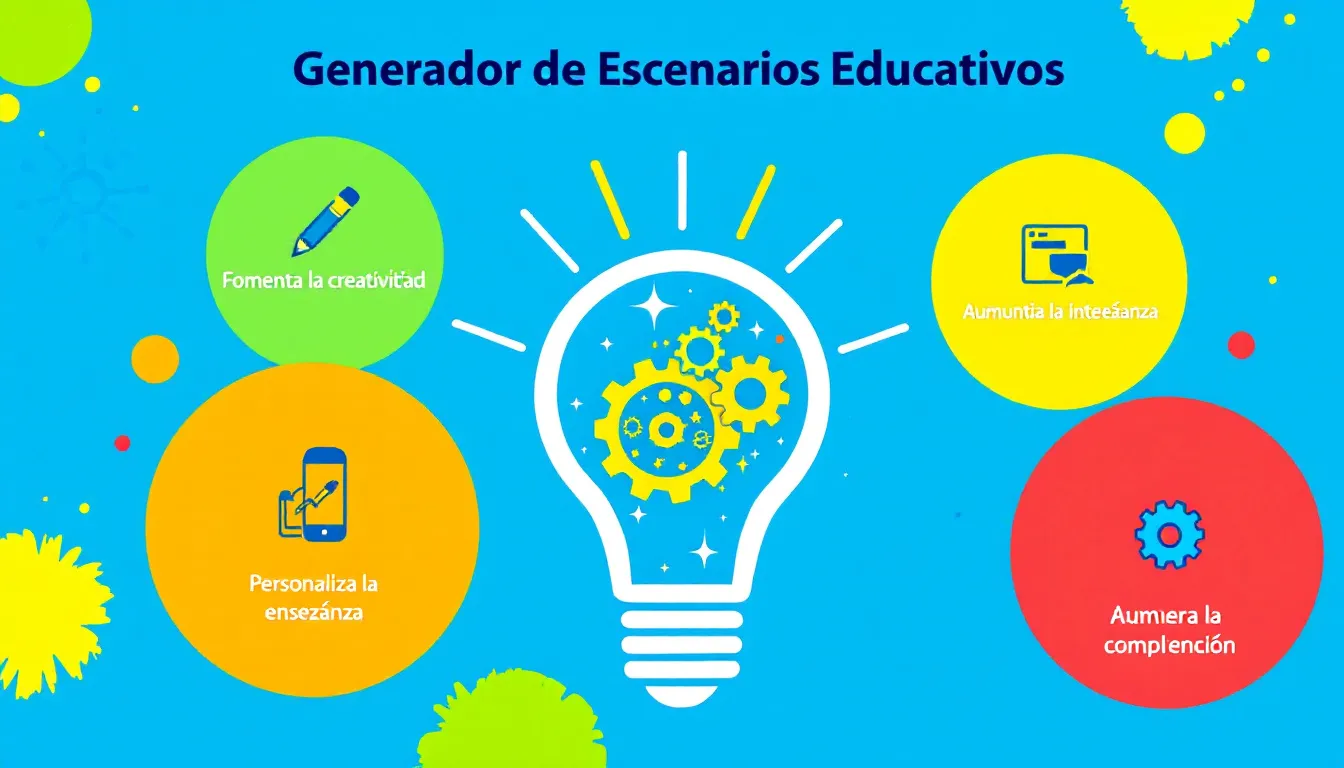 Revoluciona tu diseño instruccional con nuestro Generador de Escenarios Educativos: crea contextos de aprendizaje efectivos y personalizados en minutos.