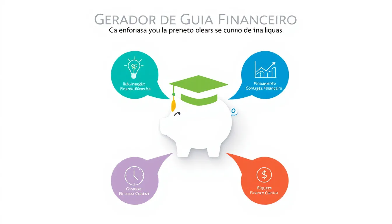 Descubra o poder da educação financeira personalizada com nosso Gerador de Guia Financeiro - transformando conhecimento complexo em estratégias práticas em minutos.